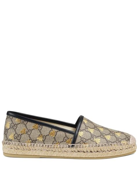 gucci bees espadrilles|gucci espadrilles farfetch.